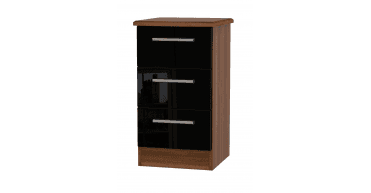 Knightsbridge 3 Drawer Bedside Cabinet