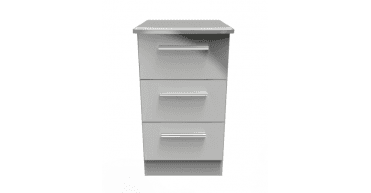 Knightsbridge 3 Drawer Bedside Cabinet