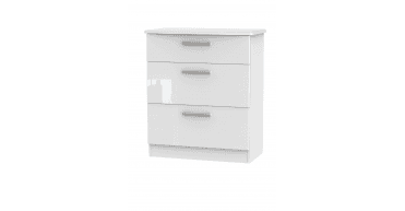 Knightsbridge 3 Drawer Deep Chest