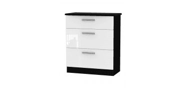 Knightsbridge 3 Drawer Deep Chest
