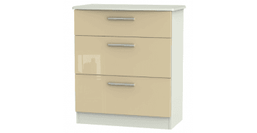 Knightsbridge 3 Drawer Deep Chest