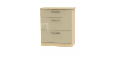 Knightsbridge 3 Drawer Deep Chest