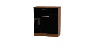 Knightsbridge 3 Drawer Deep Chest