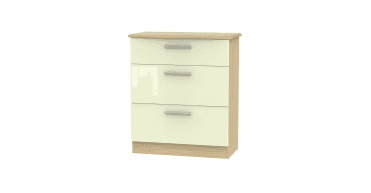 Knightsbridge 3 Drawer Deep Chest