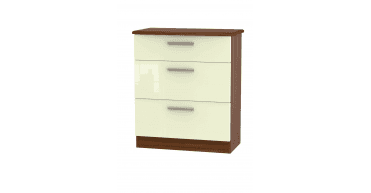 Knightsbridge 3 Drawer Deep Chest