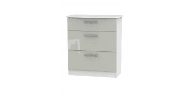 Knightsbridge 3 Drawer Deep Chest