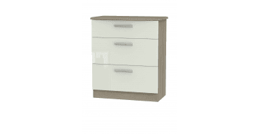 Knightsbridge 3 Drawer Deep Chest