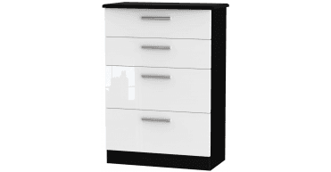Knightsbridge 4 Drawer Deep Chest