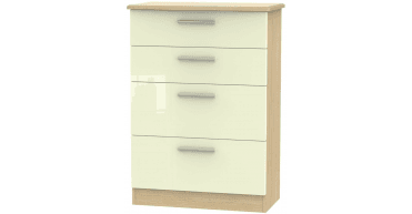 Knightsbridge 4 Drawer Deep Chest
