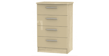 Knightsbridge 4 Drawer Midi Chest