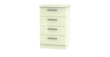 Knightsbridge 4 Drawer Midi Chest
