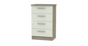 Knightsbridge 4 Drawer Midi Chest