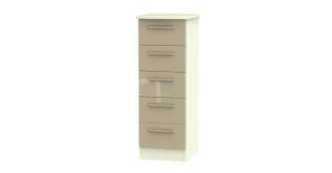 Knightsbridge 5 Drawer Bedside Cabinet