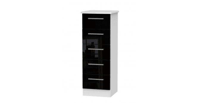 Welcome Knightsbridge 5 Drawer Bedside Cabinet