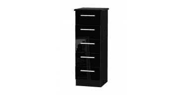 Knightsbridge 5 Drawer Bedside Cabinet