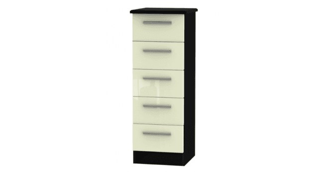 Welcome Knightsbridge 5 Drawer Bedside Cabinet