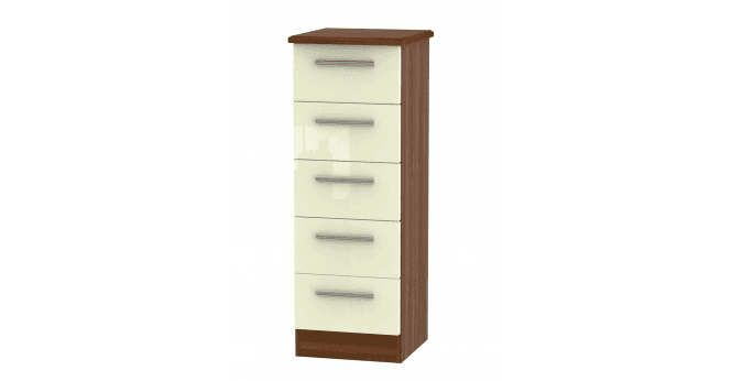 Welcome Knightsbridge 5 Drawer Bedside Cabinet