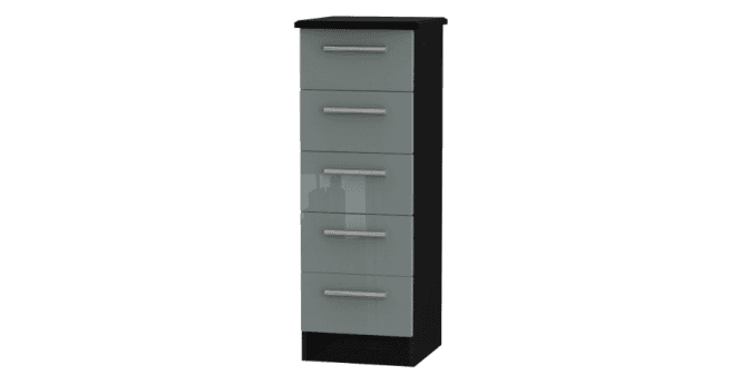 Welcome Knightsbridge 5 Drawer Bedside Cabinet