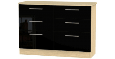 Knightsbridge 6 Drawer Midi Chest