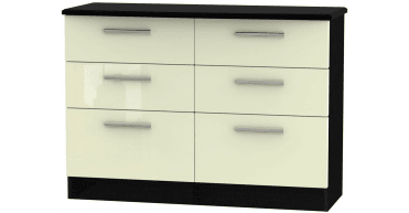 Knightsbridge 6 Drawer Midi Chest