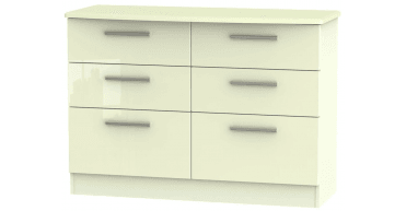 Knightsbridge 6 Drawer Midi Chest