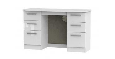 Knightsbridge Double Pedestal Dressing Table