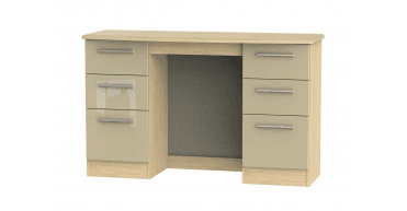 Knightsbridge Double Pedestal Dressing Table