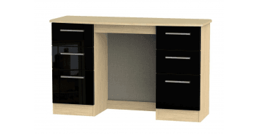 Knightsbridge Double Pedestal Dressing Table