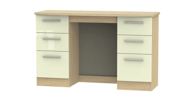 Welcome Knightsbridge Double Pedestal Dressing Table