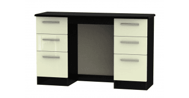 Knightsbridge Double Pedestal Dressing Table