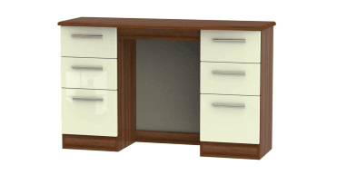 Knightsbridge Double Pedestal Dressing Table