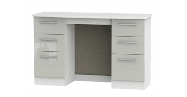 Knightsbridge Double Pedestal Dressing Table