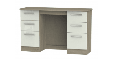 Knightsbridge Double Pedestal Dressing Table