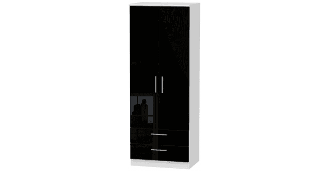 Welcome Knightsbridge Tall 2ft6in 2 Drawer Wardrobe