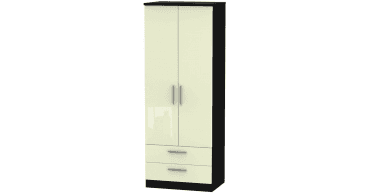 Knightsbridge Tall 2ft6in 2 Drawer Wardrobe