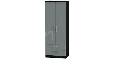 Knightsbridge Tall 2ft6in 2 Drawer Wardrobe