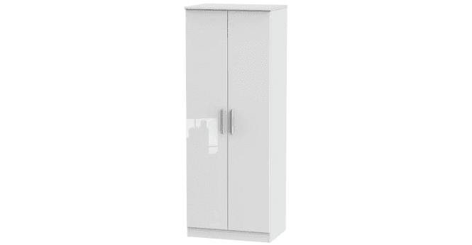 Welcome Knightsbridge Tall 2ft6in Double Hanging Wardrobe