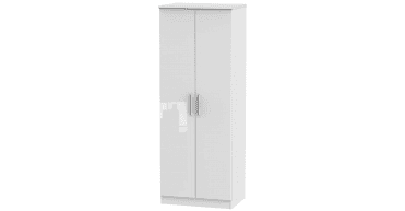 Knightsbridge Tall 2ft6in Double Hanging Wardrobe