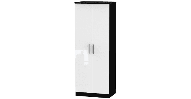 Welcome Knightsbridge Tall 2ft6in Double Hanging Wardrobe
