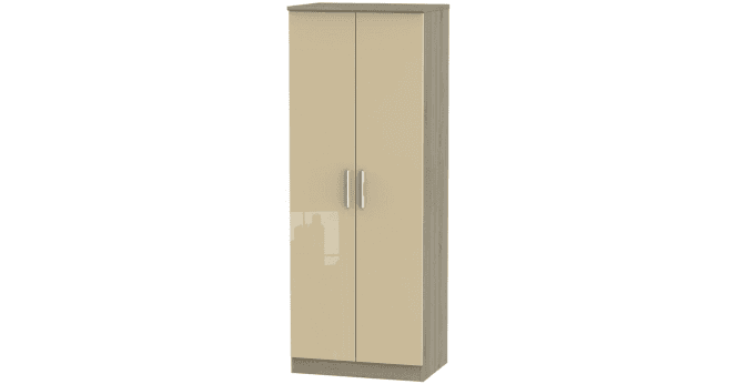 Welcome Knightsbridge Tall 2ft6in Double Hanging Wardrobe