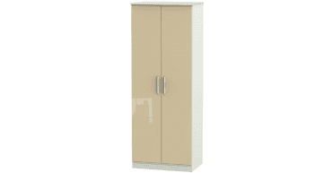 Knightsbridge Tall 2ft6in Double Hanging Wardrobe