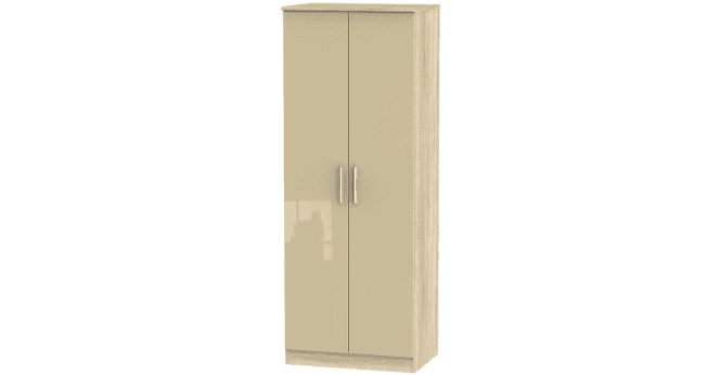 Welcome Knightsbridge Tall 2ft6in Double Hanging Wardrobe