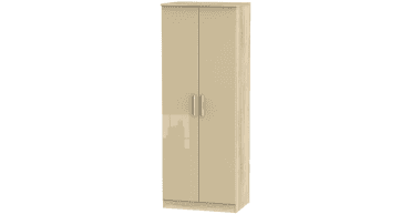 Knightsbridge Tall 2ft6in Double Hanging Wardrobe