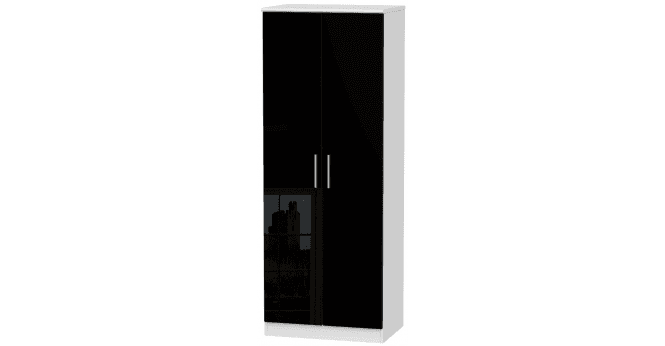 Welcome Knightsbridge Tall 2ft6in Double Hanging Wardrobe