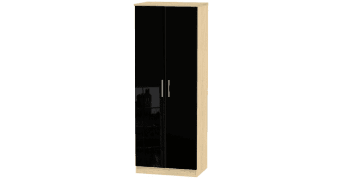 Welcome Knightsbridge Tall 2ft6in Double Hanging Wardrobe