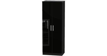 Knightsbridge Tall 2ft6in Double Hanging Wardrobe