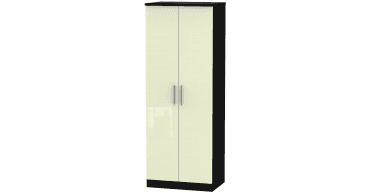Knightsbridge Tall 2ft6in Double Hanging Wardrobe
