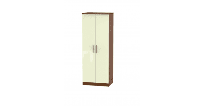Welcome Knightsbridge Tall 2ft6in Double Hanging Wardrobe