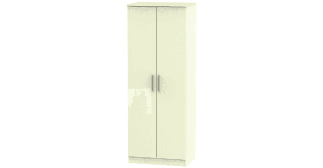 Welcome Knightsbridge Tall 2ft6in Double Hanging Wardrobe