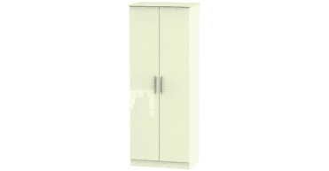 Knightsbridge Tall 2ft6in Double Hanging Wardrobe